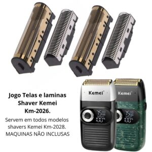 Tela e Lâmina Kemei 2026