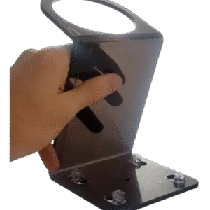Suporte Para Secador Em Acrílico Bancada