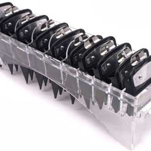 Kit 10 Pentes Especiais Trava De Metal Com Suporte Acrílico