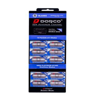 LÂMINAS DE BARBEAR DORCO NEW PLATINIUM C100 UNIDADES