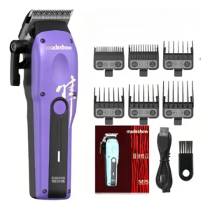 Máquina De Corte Madeshow M15 Roxa Cordless Bivolt Violeta