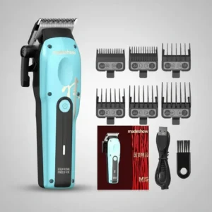 Madeshow M15 Máquina Corte Profissional Potente Azul Bivolt