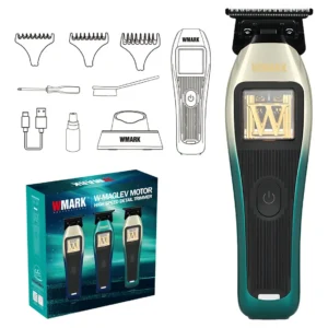 Máquina De Acabamento Wmark Ng-xt1 Polar Azul Sem Fio Cor Azul-celeste