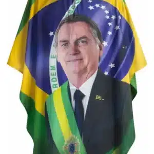 Capa microfibra Bolsonaro